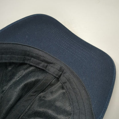 Express Baseball Cap Blue One Size 100% Cotton Slideback Strapback Plain Hat