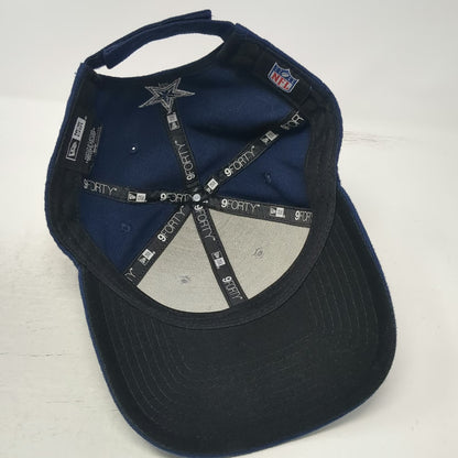 New Era Dallas Cowboys NFL Blue One Size Hat Curved Brim Embroidered Star Logo