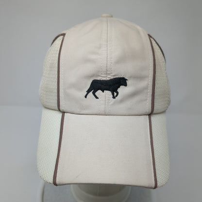 Gabriel Feliu Pedro SL Strapback Hat Tan 57cm Adjustable Embroidered Breathable