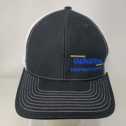 General Equipment Supplies Snapback Mesh Back Trucker Hat Black One Size
