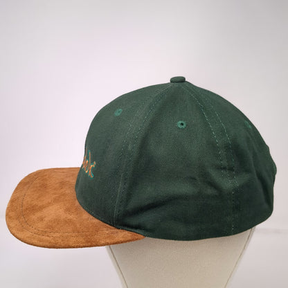 Swagelok Snapback Green Hat One Size Suede Brim Embroidered USA Made Industrial