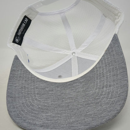 Outdoor Cap Gray One Size Trucker Hat Dairy Forum San Antonio Danone Mesh Patch