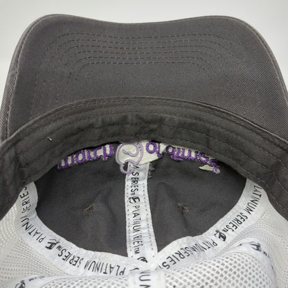 Outdoor Cap Baseball Cap Gray White One Size March of Dimes Mesh Strapback Hat