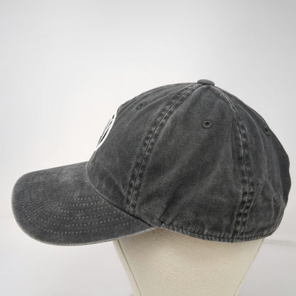 American Needle Baseball Cap Gray One Size SPY Logo Slideback Washed Cotton Hat