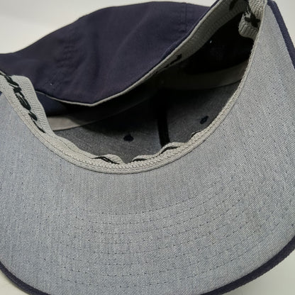 TravisMathew Baseball Cap Blue XL Flexfit Golf Club American Flag Patriotic Hat