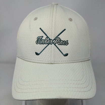 Timber Pines Golf Strapback Hat Green One Size Embroidered Pukka Inc