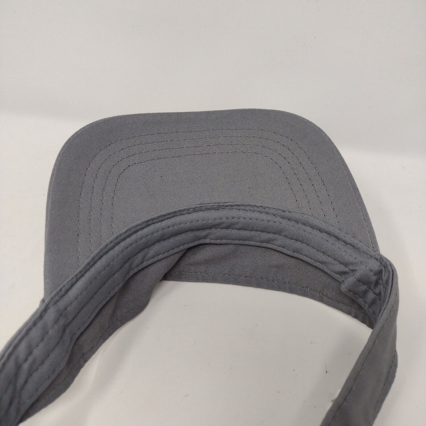 Unbranded Sun Visor Hat Gray OSFA Adjustable Lightweight Outdoor Blank