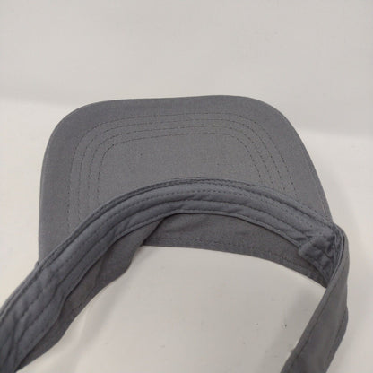 Unbranded Sun Visor Hat Gray OSFA Adjustable Lightweight Outdoor Blank
