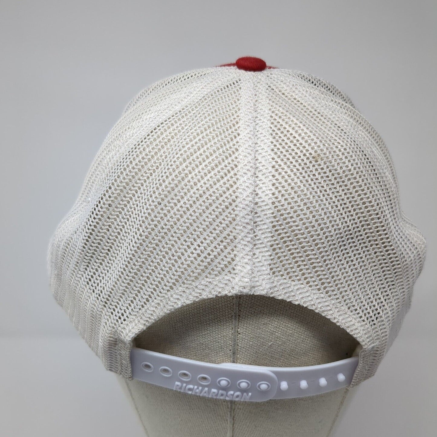 Farmboy Smokehouse Original Farm Recipes Snapback Trucker Hat Red OS Richardson