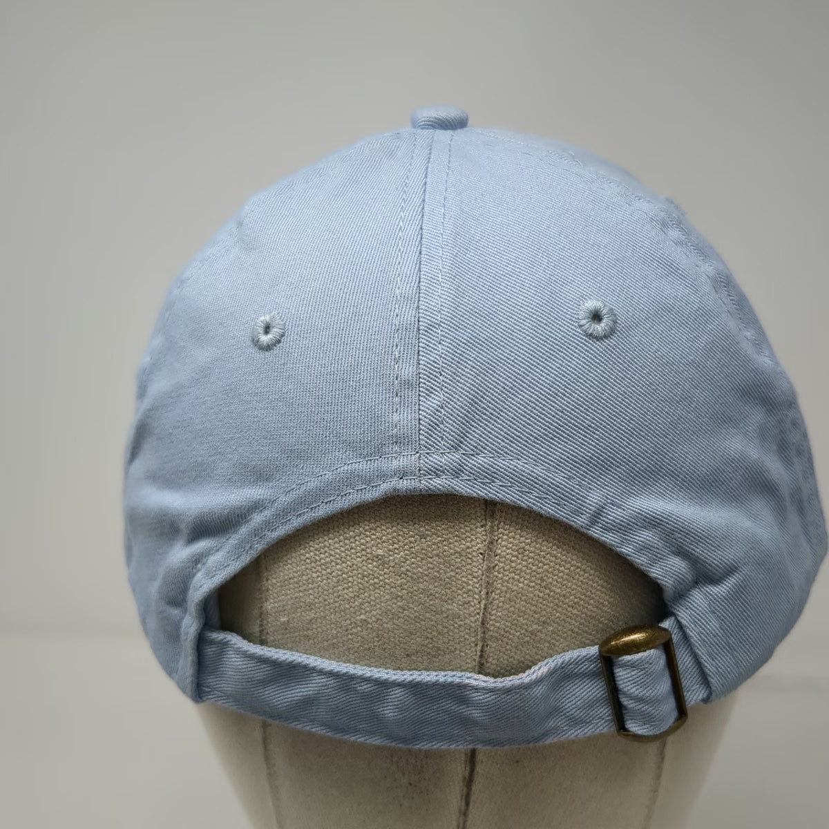 Vela Sun Water Logo Blue One Size Baseball Cap Hat Adjustable Slideback Cotton