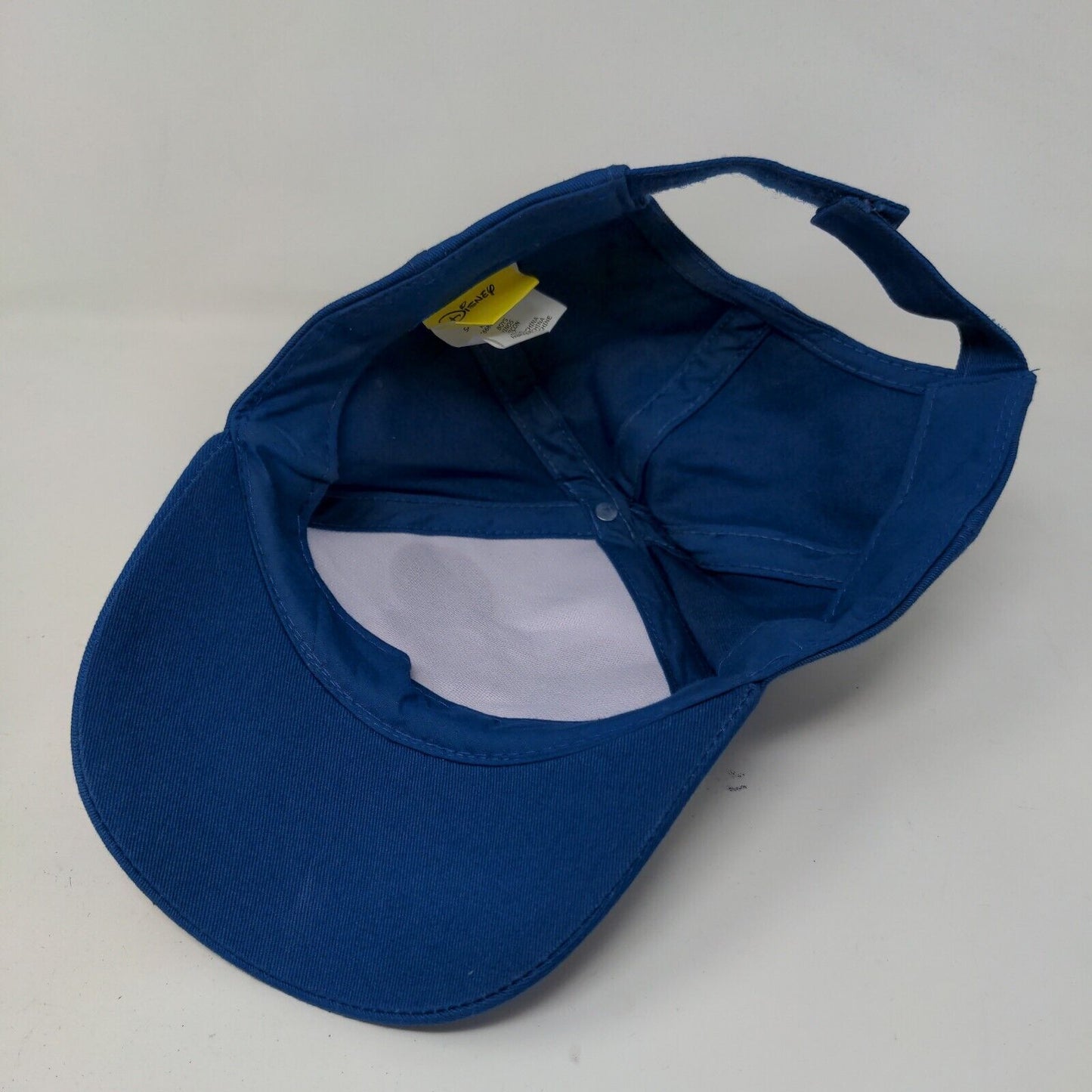 Disney Boy's Strapback Hat Blue Graphic Mickey Mouse Logo Spell Out