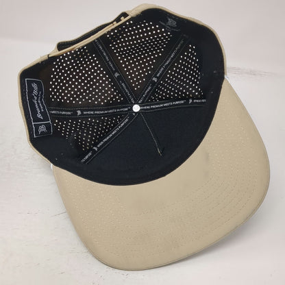 Branded Bills Trucker Hat Beige One Size Rope Tiger Patch Jet The Dude Abides