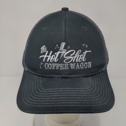 The Hot Shot Coffee Wagon Snapback Trucker Hat Black One Size Port Authority