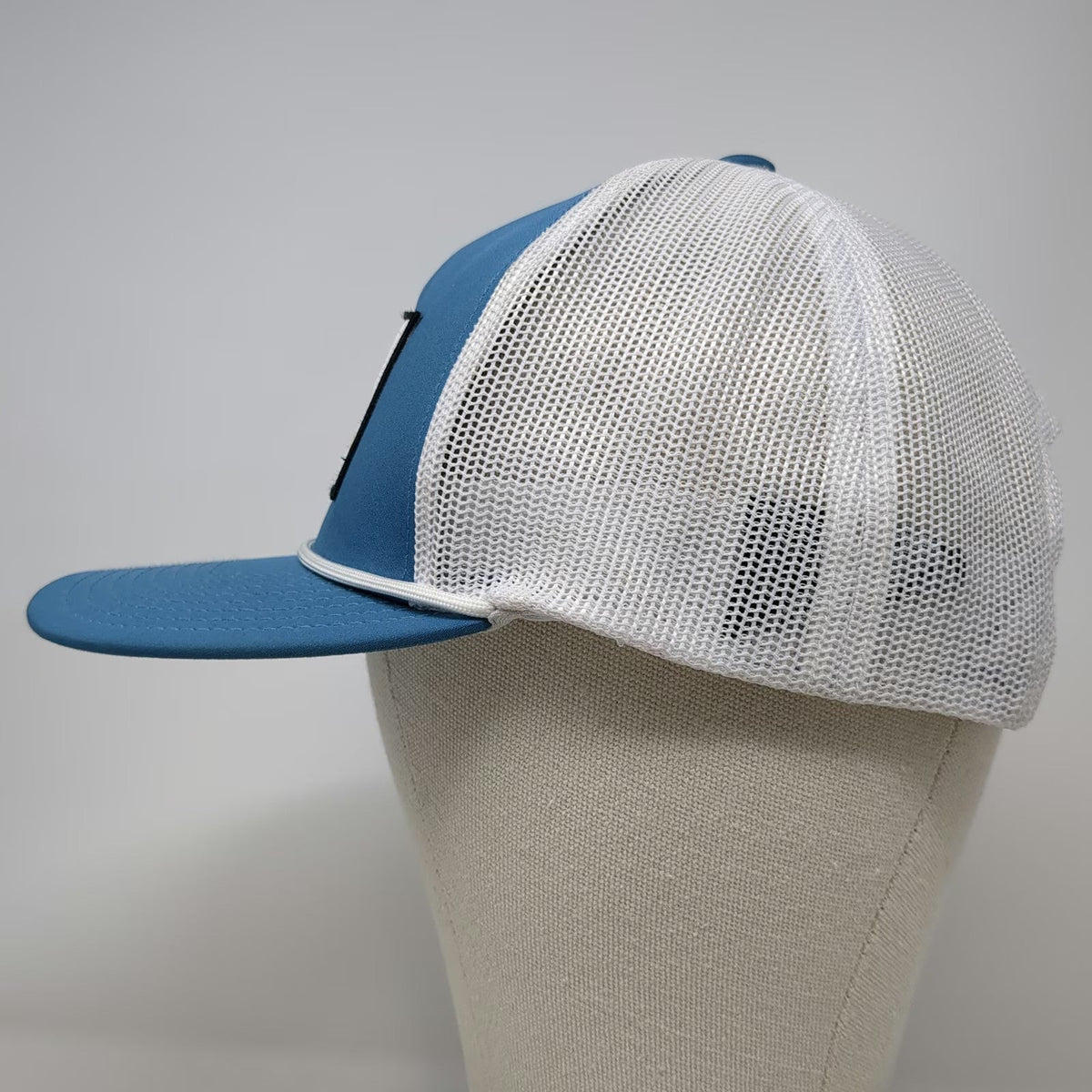 Pacific Headwear Trucker Hat Blue White OSFM Rope Snapback Mesh St Lukes FitOne