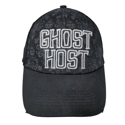 Ghost Host Snapback Trucker Hat Black Adult The Haunted Mansion Disney