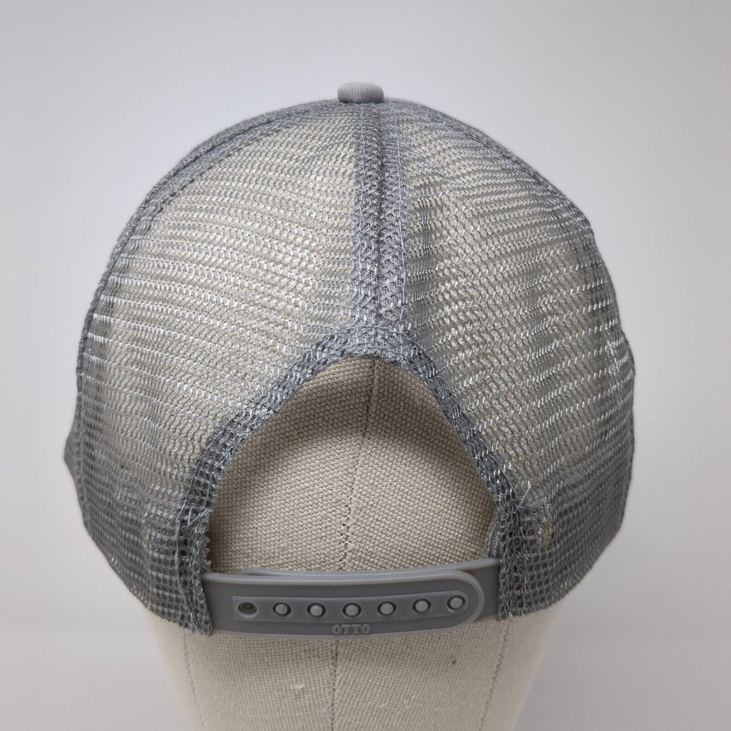 Trail Sisters Team Snapback Mesh Back Rope Trucker Hat Gray One Size Otto