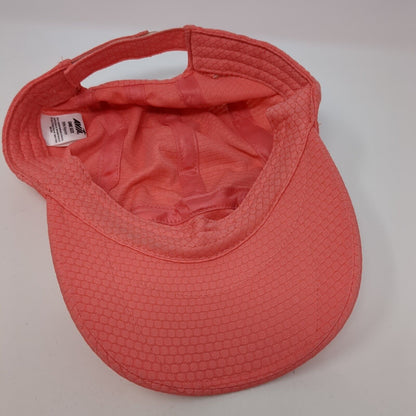 Avia 5 Panel Cap Pink One Size Adjustable Lightweight Breathable Polyester