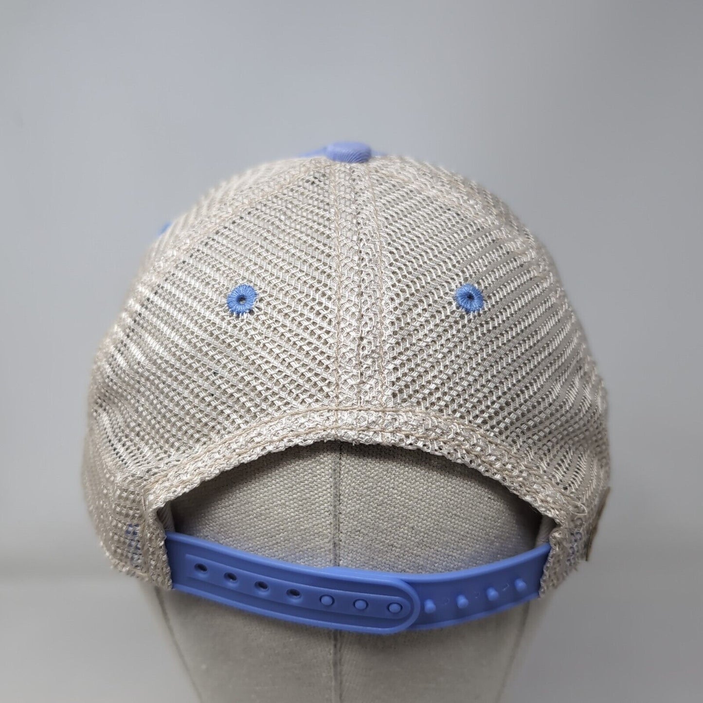 Minnesota Snapback Trucker Hat Blue One Size Adjustable Mesh Back Blue 84
