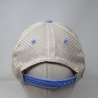 Minnesota Snapback Trucker Hat Blue One Size Adjustable Mesh Back Blue 84