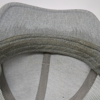 Dakine Trucker Hat Gray One Size Mesh Back Snapback Logo Patch Curved Brim