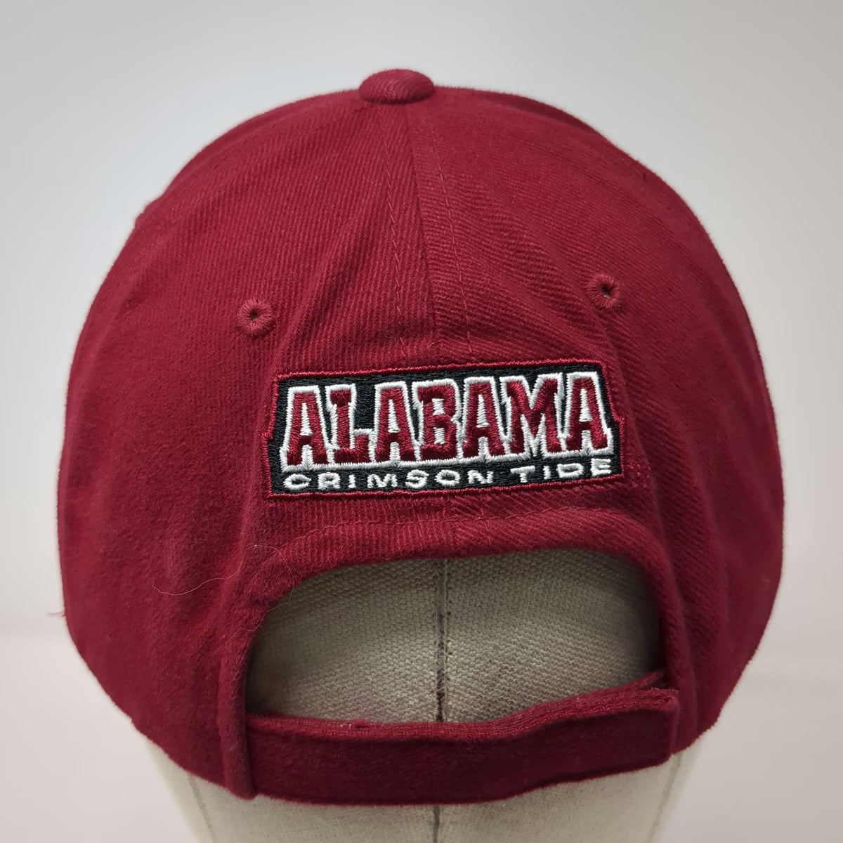 Alabama Crimson Tide NCAA Captivating Headgear Red One Size Baseball Cap Hat