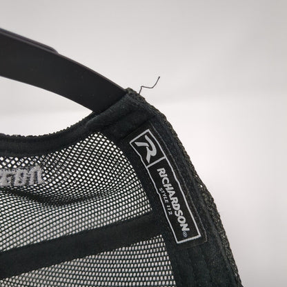 NLC Lineman.Edu Snapback Trucker Hat Gray OS Adjustable Mesh Back Richardson