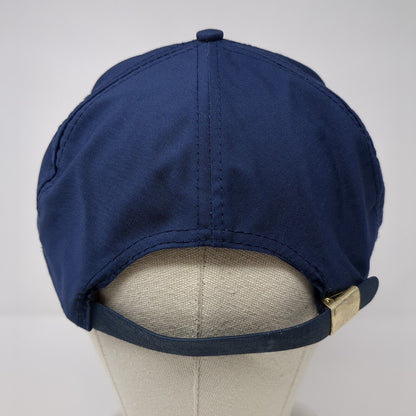 Top Concrete Construction Slideback Rope Hat Blue OSFA Embroidered
