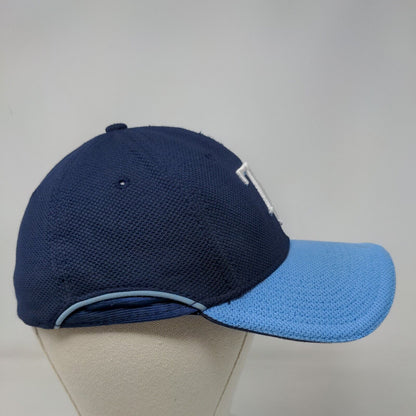 New Era Men's Fitted Hat Blue Size S Embroidered Tampa Bay Rays Logo
