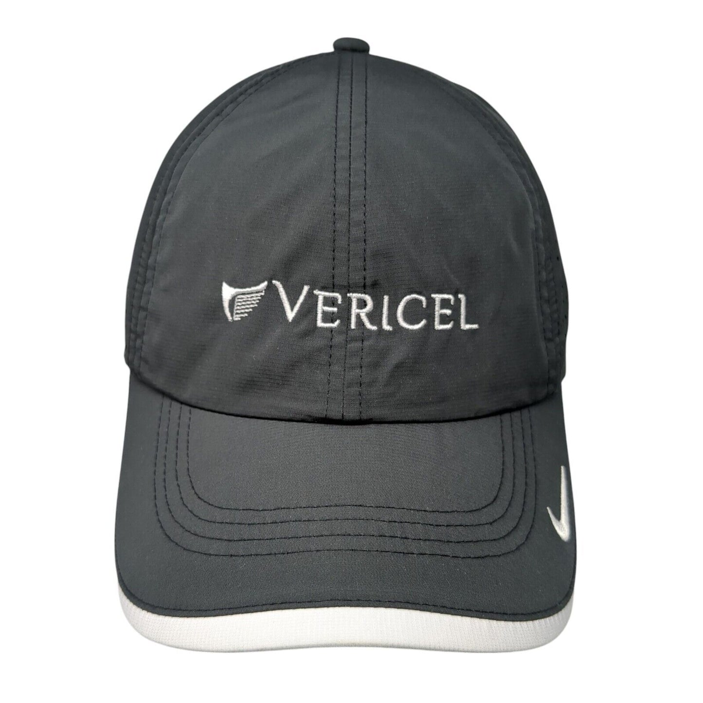 Vericel Strapback Hat Black OS Adjustable Embroidered Swoosh Heritage86 Nike
