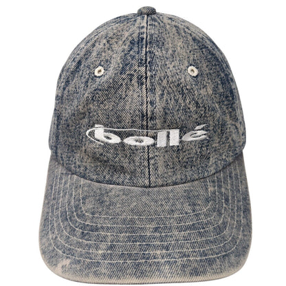 Bolle Slideback Hat Blue One Size Adjustable Embroidered Denim 6 Panel