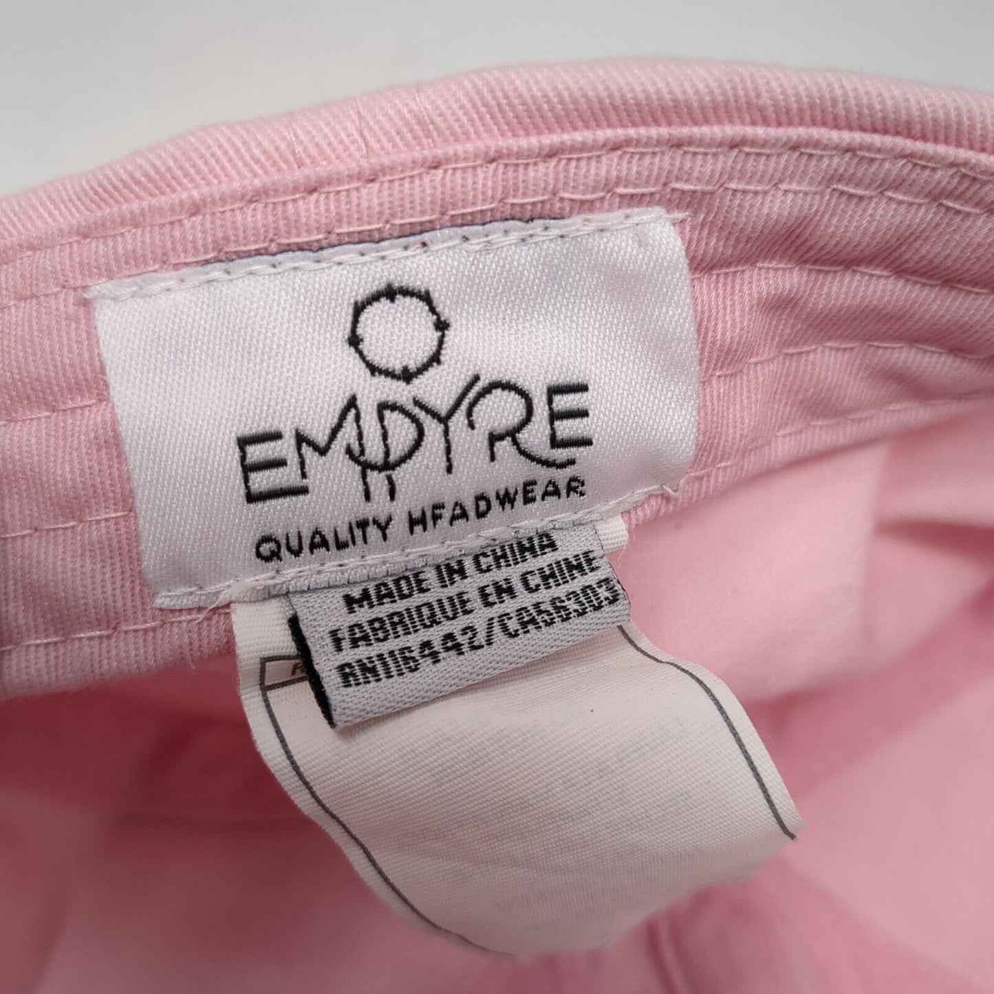 Alien Face Slideback Hat Pink One Size Adjustable Embroidered Empyre Headwear