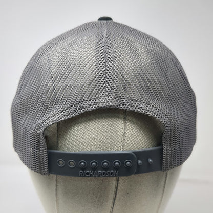 Richardson Trucker Hat Black One Size Snapback Mesh Bingham Ag Services Idaho