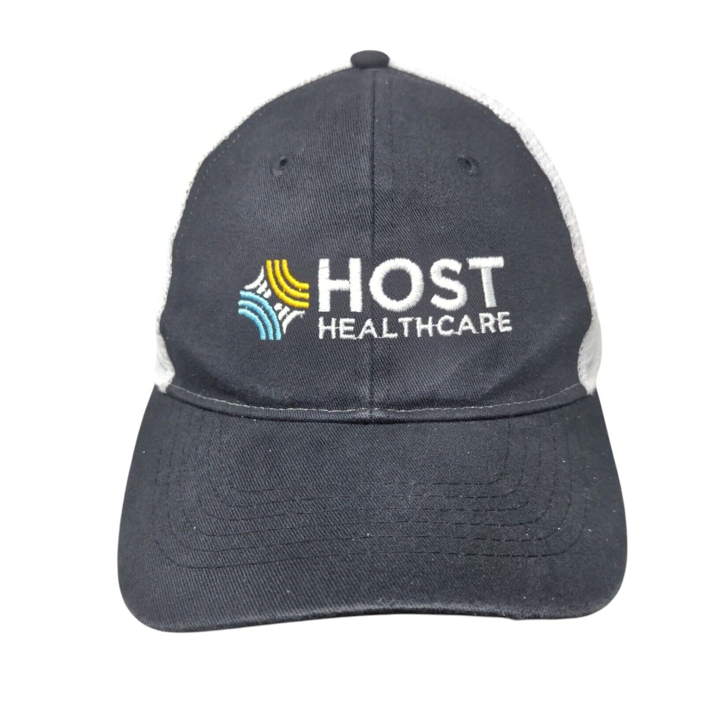 Host Healthcare Snapback Trucker Hat Black One Size Mesh Back 6 Panel