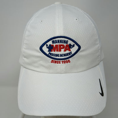 Nike Baseball Cap White One Size Manning Passing Academy Gatorade Dri-FIT Hat