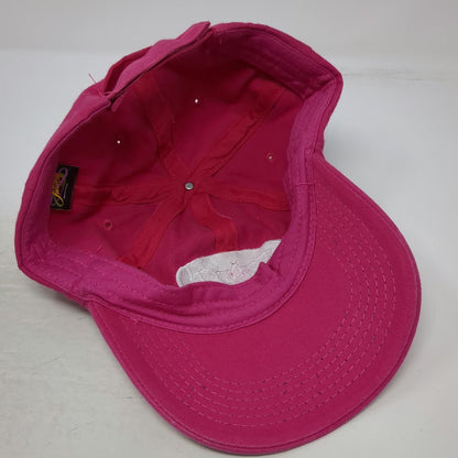 Infinity Apparel Group Baseball Cap Pink One Size Tybee Island Rebus Hat Georgia