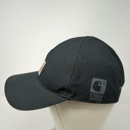 Carhartt Baseball Cap Black L Storm Defender Force Polyester Fitted Work Hat
