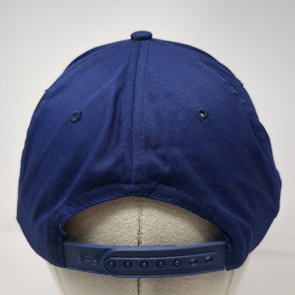 HS Headwear 5 Panel Blue One Size Soldotna Alaska Eagle Rope Hat Snapback Twill