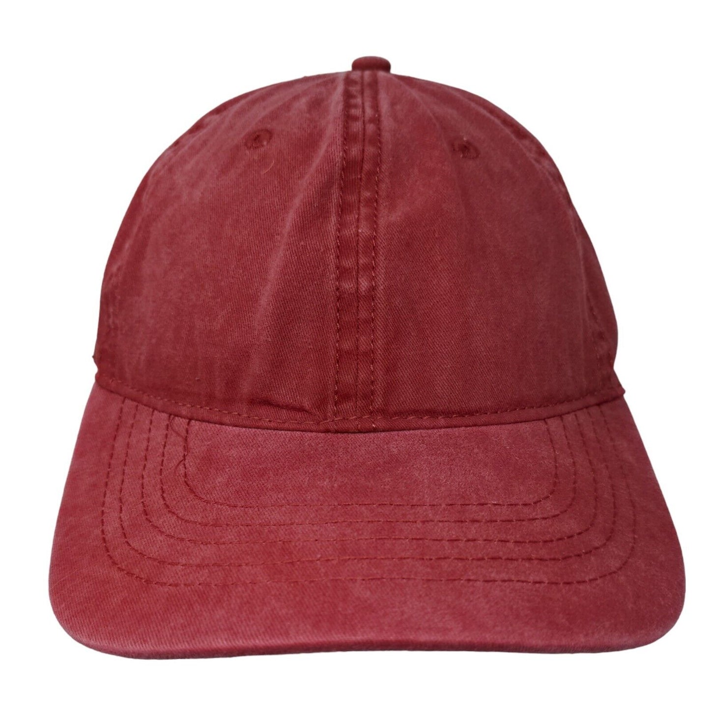 Unbranded Men's Slideback Hat Red Size OSFM Adjustable Blank