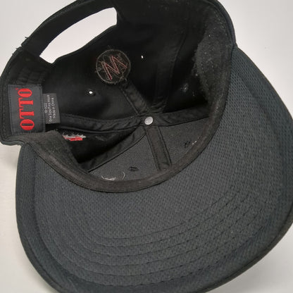 OTTO Baseball Cap Black One Size Strapback Wheeler Electric 55th Anniversary Hat