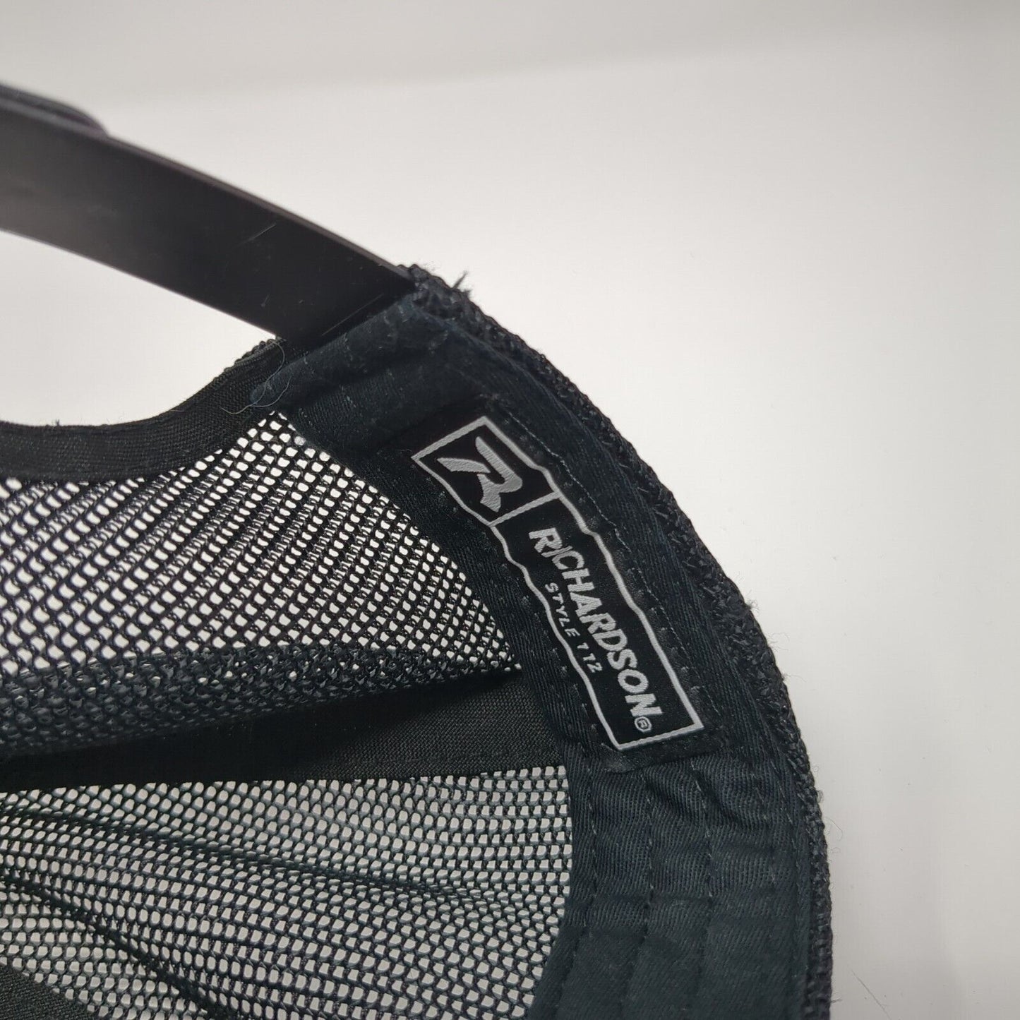 Trout Snapback Trucker Hat Gray One Size Adjustable Mesh Back Richardson