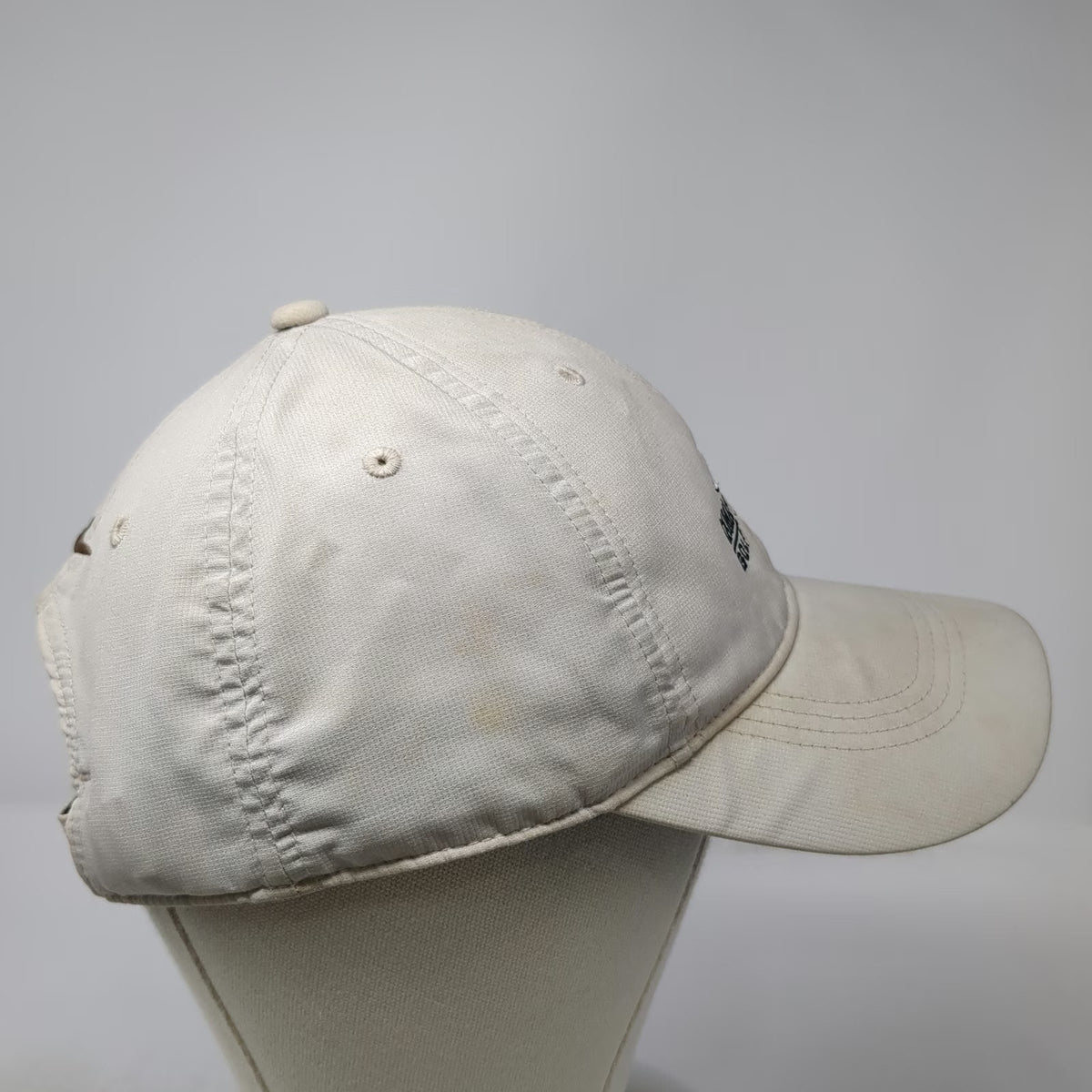 Nike Baseball Cap Beige One Size Strapback Swoosh Camas Meadows Golf Course Hat