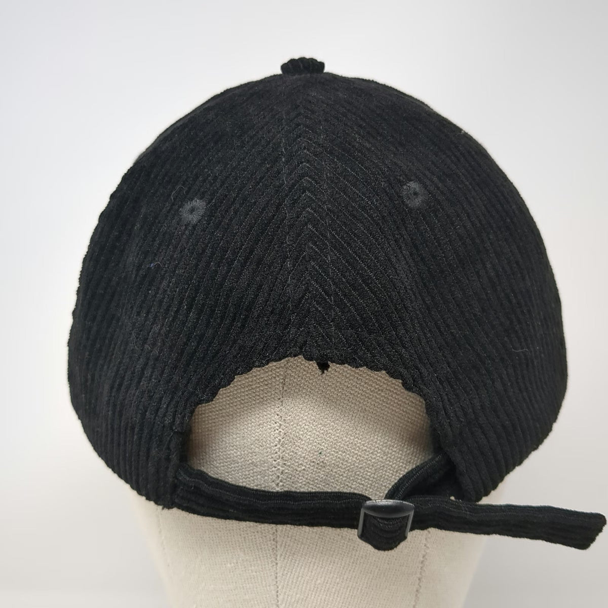 Monet Skateboards 5 Panel Black One Size Corduroy Embroidered Logo Skate Hat