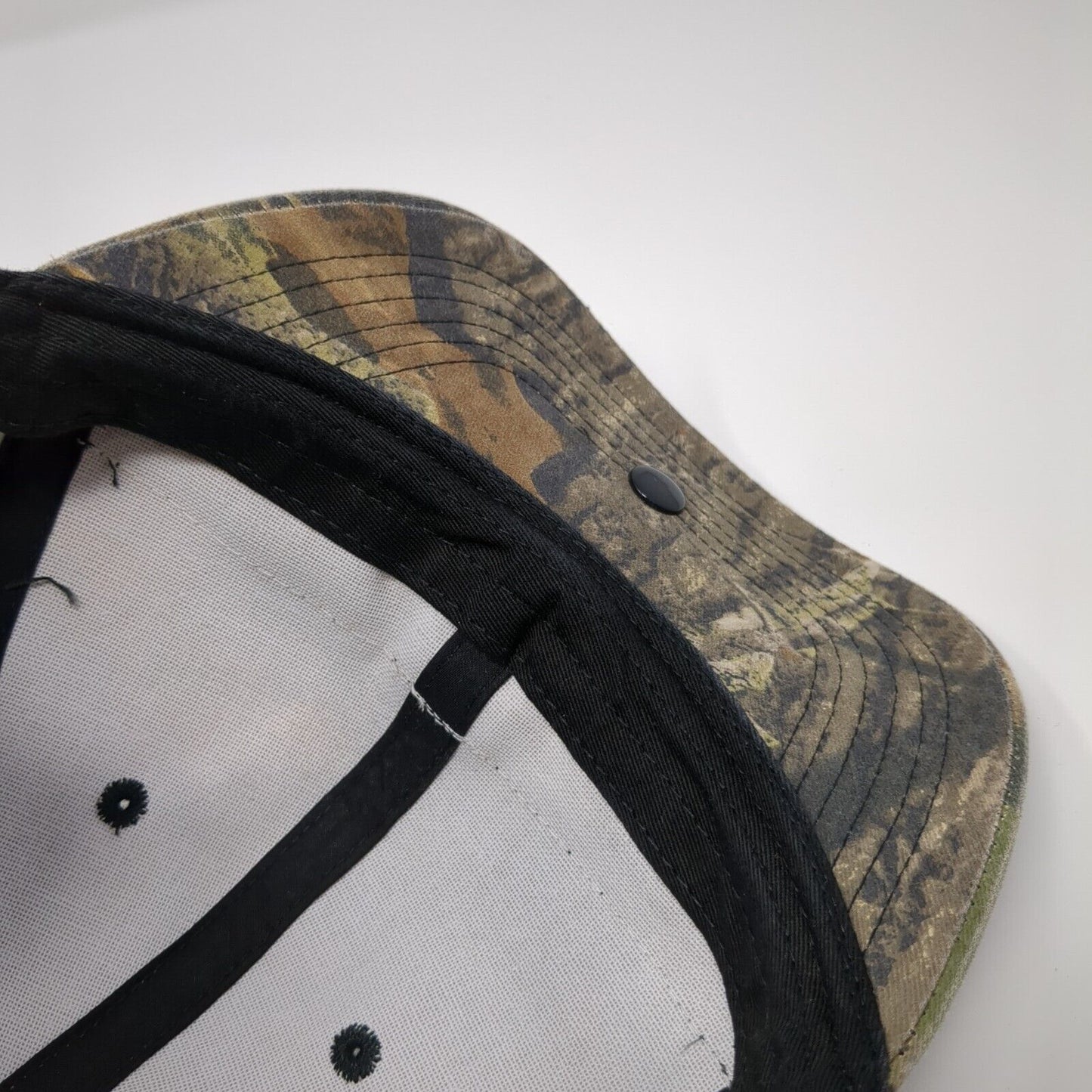 Little Fly Strapback Hat Camouflage One Size Adjustable Vented Holes 6 Panel