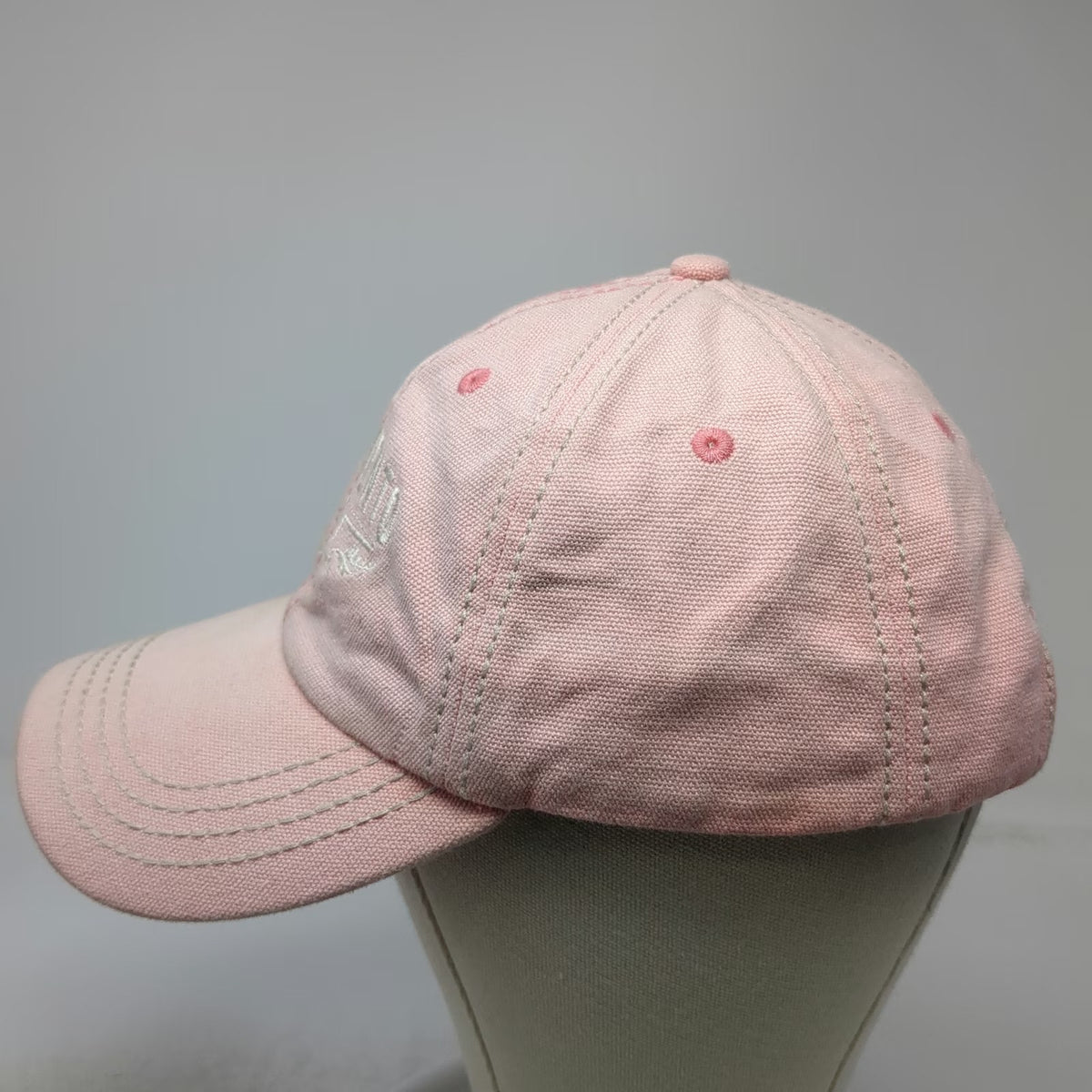 Polar Graphics Baseball Cap Pink One Size Sacramento 1849 Strapback Cotton Hat