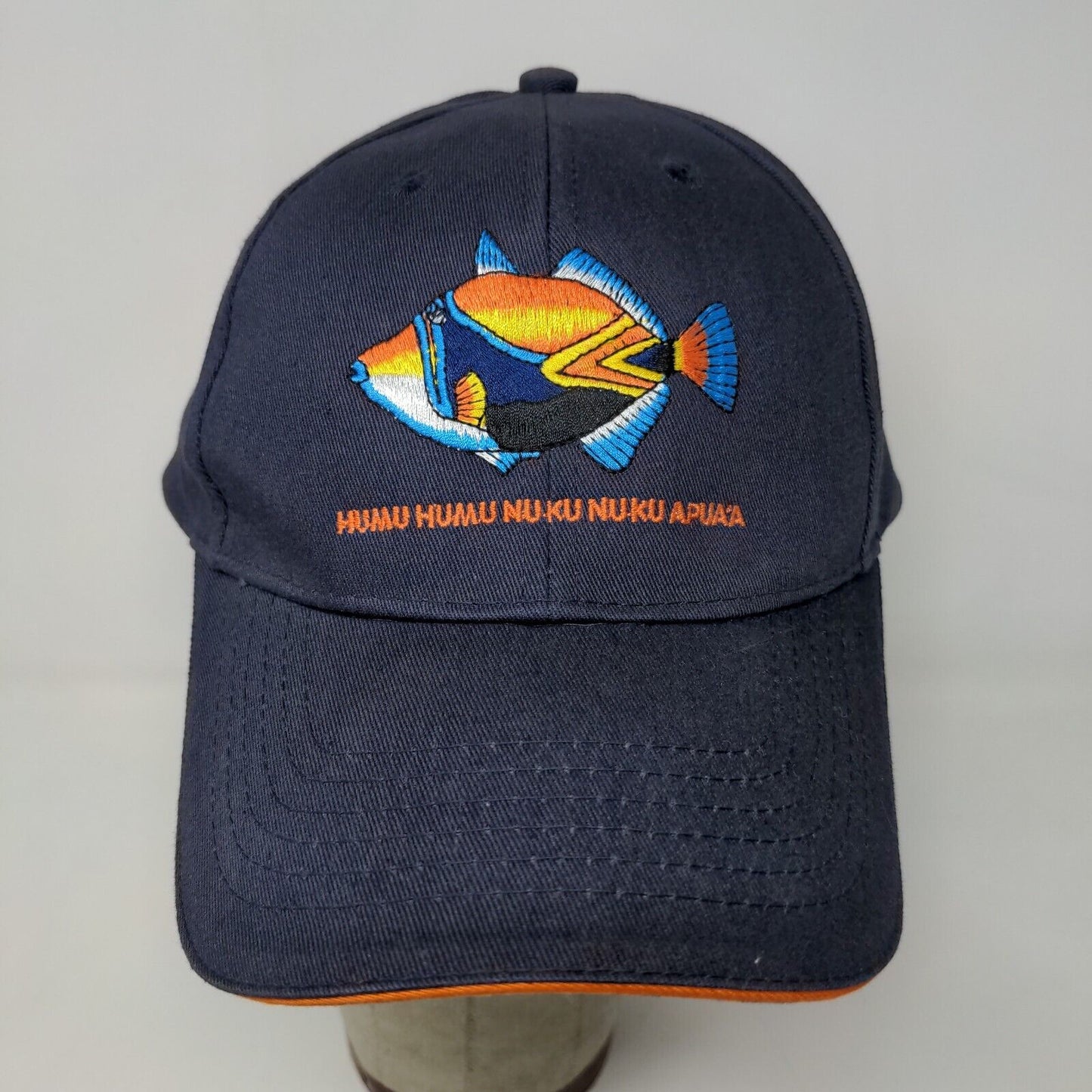 Surfware Hawaiian Classics Men's Snapback Hat Blue OSFA Embroidered Fish Logo