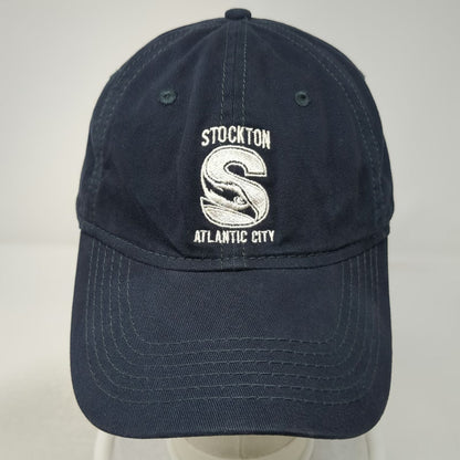 Sportsman Baseball Cap Blue One Size Stockton Atlantic City ACDEVCO Embroidered