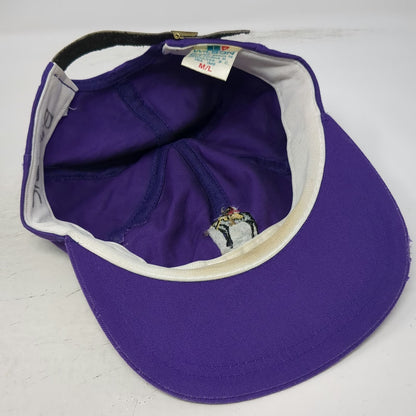 Wilson Purple Baseball Cap L Vancouver Canada Strapback Horse Rider Hat
