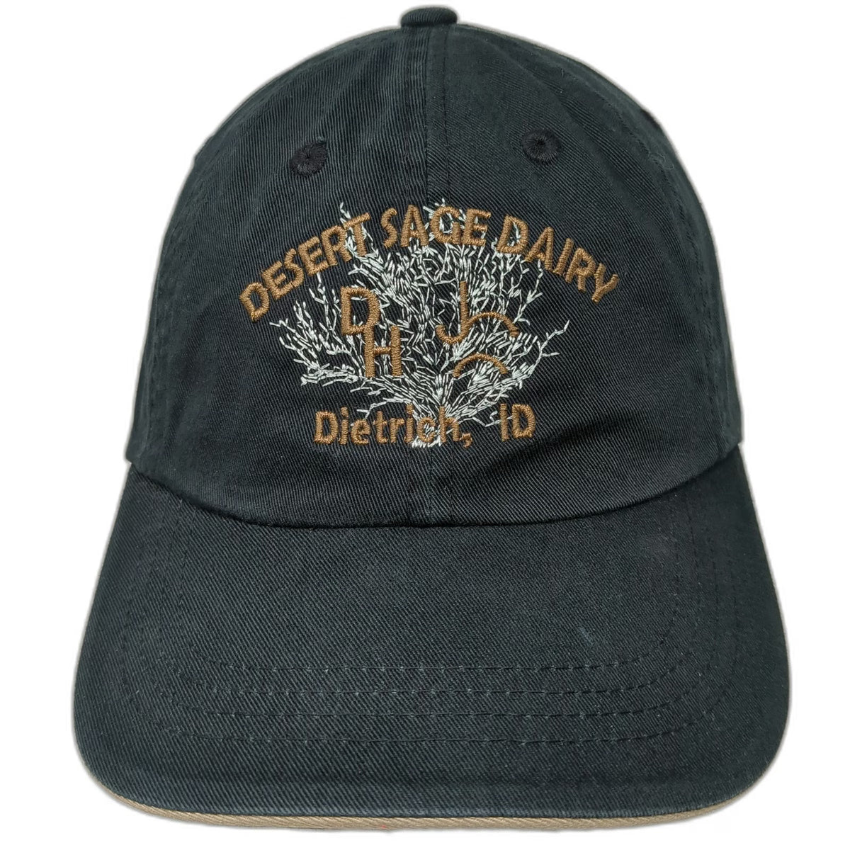 Port Authority Baseball Cap Black One Size Desert Sage Dairy Dietrich ID Hat