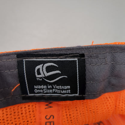 Wheeler Metals Strapback Trucker Hat Multi One Size Mesh Back Outdoor Cap