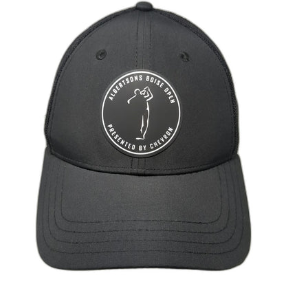 Pukka Baseball Cap Black One Size Albertsons Boise Open Chevron Mesh Back Hat